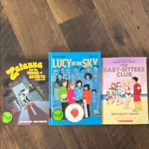 Set of Three Graphic Novels for Kids